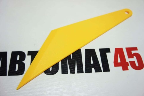 Скребок пластиковый 60град. малый фото 2