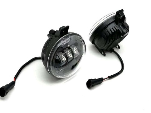 SALMAN  Фары п/туманные 3 линзы Chevrolet Cruze Шевроле Круз LED 50W 2шт гарантия 6мес  фото 3