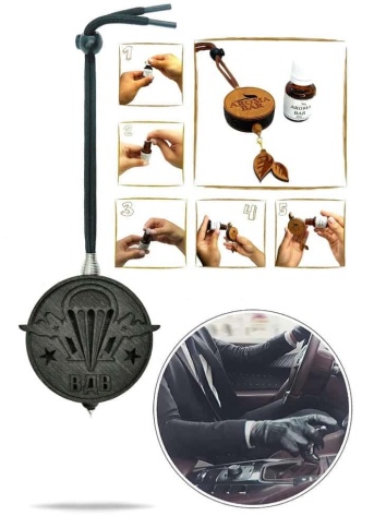 Aroma Bar Ароматизатор подвесной ВДВ коричневый фото 3