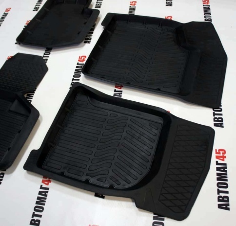 Коврики  в салон ВАЗ 2110 2111 2112 Лада Приора комплект 4шт    фото 2