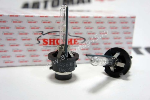 Sho-Me  лампа ксеноновая D4S 4300К гарантия 6мес    фото 4