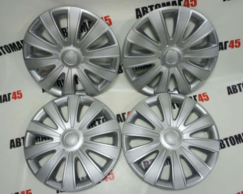 Star  Колпаки R15 Карат серебро комплект    фото 5