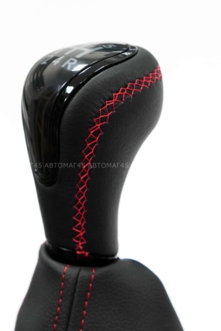 SALMAN Ручка КПП 2190 2192 2194 Lada Granta Гранта с красной ниткой с пыльником    фото 5