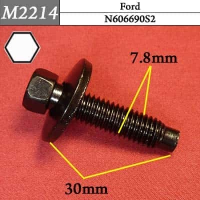 М2214 Автокрепеж металлический  фото 1