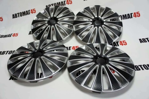 Star  Колпаки R14 GMK Super Black черный комплект    фото 2