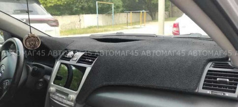 Накидка на панель Toyota Camry Тойота Камри V40 2006-2011г карпет  фото 4