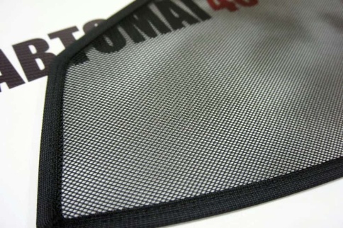 BRENZO  каркасные шторки на магнитах Toyota Rav4 XA30 2006-2012г стандарт сетка передние 2шт 10% фото 3