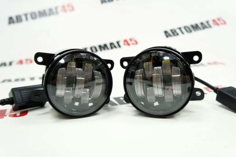 C2R  Фары п/туманные 7 линз LED Vesta Веста Лада X-Ray иномарки LED 50W 5000LM 2шт гарантия 3мес фото 1