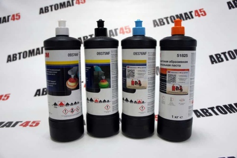 3M 9376  паста полировальная №3 финишная профессиональная 50гр голубой колпачок    фото 1