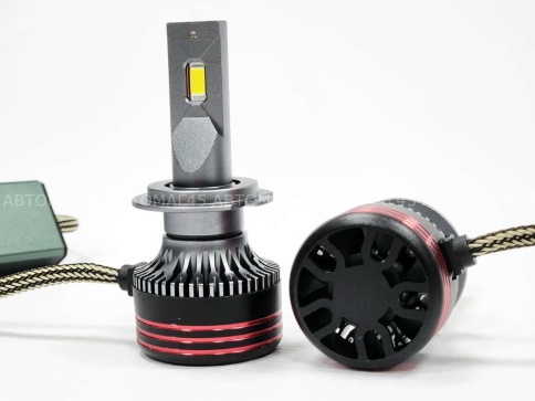 ZMB M8Pro лампы LED 2шт H7 12-24В 60W 5500K 4500Lm  с обманкой гарантия 3мес    фото 6