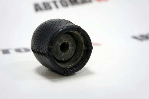 Ручка КПП  универсальная кожа черная 5,5см под кольцо фиксации задней передачи    фото 3