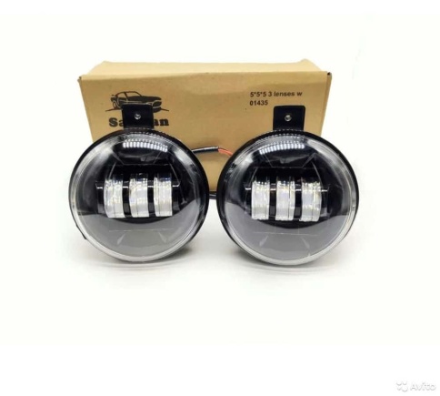 SALMAN  2 реж. 3000 6000K Фары п/туманные Chevrolet Cruze LED 50W 4800LM 2шт гаран. 6 мес фото 1