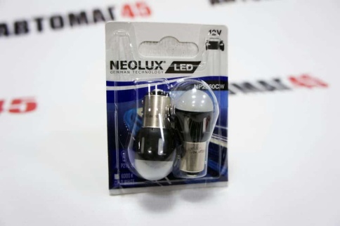 Neolux  светодиодная P21W 5W 12V 6000K 2шт АКЦИЯ   фото 5