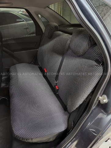 Авточехлы  Лада Granta Гранта  1/1 с 08.2018г жаккард черные    фото 5