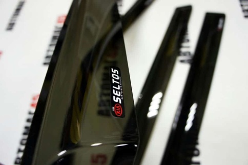 VAD  дефлекторы окон KIA Seltos Киа Селтос 2019-2022г комплект 4шт    фото 3