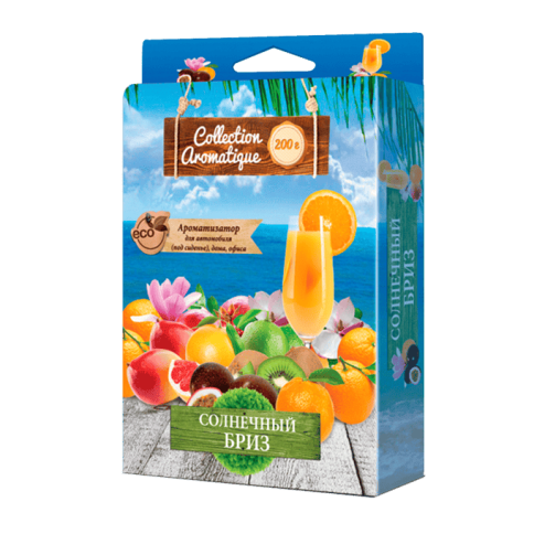 Collection  ароматизатор под сиденье Солнечный бриз 200г    фото 1