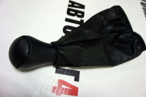 Skyway  Ручка КПП с чехлом ВАЗ 2108 21099 экокожа черная    фото 3