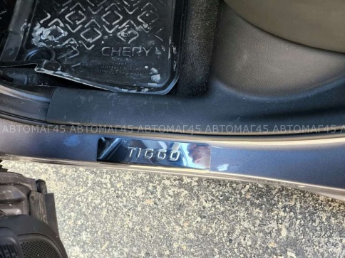 LIDER  Накладки на пороги  Chery Tiggo 4 2017г-н.в. Chery Tiggo 7 Pro 2020-2024г 4 шт нержавейка    фото 6