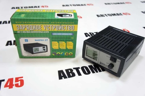 Вымпел-27 З/У для АКБ 7А до 90а/ч Автомат ЖК дисплей оригинал гарантия 1год    фото 1