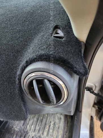 Накидка на панель Nissan Almera G15 Ниссан Альмера 2012-2019 карпет  фото 3