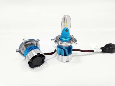 C2R MI2 чип CSP LED 2шт H4 26В 6500К 2000Lm гарантия 4мес    фото 2