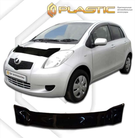 Carl Steelman  Дефлектор капота Toyota Yaris Тойота Ярис 2005-2009г хетчбэк   фото 2
