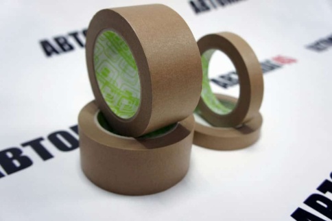 Itape  скотч малярный 50мм коричневый    фото 4