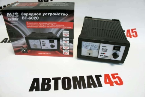 AVS  зарядное устройство для АКБ ВТ-6020  6/12V 7А автомат стрелочный индикатор гарантия 1год  фото 1