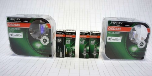 Osram  лампа H1 Allseason super +30% 12V 55W    фото 5