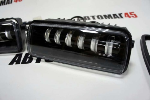 SALMAN  надфарники Нива урбан бронто легенд 40W 4800LM 2шт гарантия 6 мес    фото 6