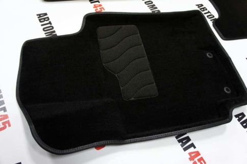 Seintex  коврики в салон 3D ворс Kia Rio с 2017г Hyundai Solais с 2017г комплект черный 5шт   фото 3