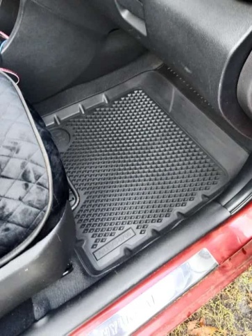 Form Коврики  в салон Kia Rio 11-17г Hyundai Solaris 11-17г полиуретан EVA 3D премиум комплект 4шт   фото 5