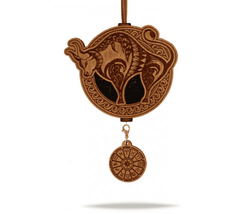 Aroma Bar Ароматизатор подвесной Телец коричневый фото 1