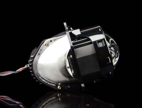 Aozoom  A3+ MAX Eagle eye B-007 светодиодные Би-Led линзы 3.0" 12V 35W 5500K 4000Lm гарантия 12 мес фото 3