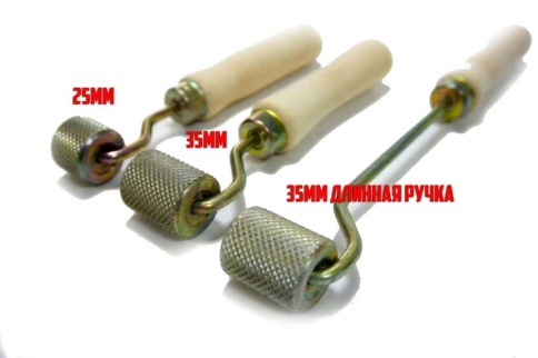 Валик  прикаточный металлический 35мм  фото 7