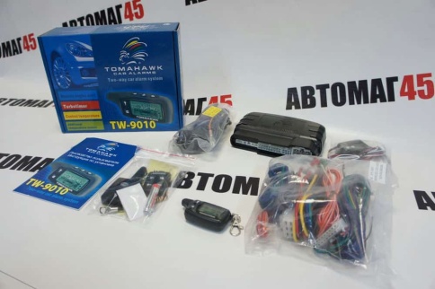 Tomahawk  TW9010 сигнализация автозапуск двусторонняя связь без сирены гарантия 3 месяца на блок фото 1