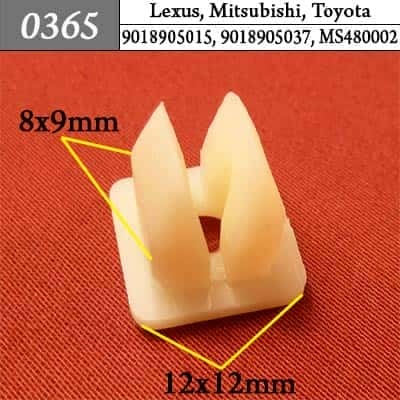 0365 Клипса пистон для Lexus Mitsubishi Toyota  фото 1
