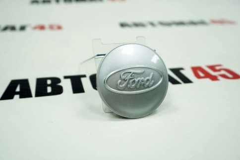 Колпачок ступицы Ford 62/55 серебро Виком КиК Рапид (198782) фото 1