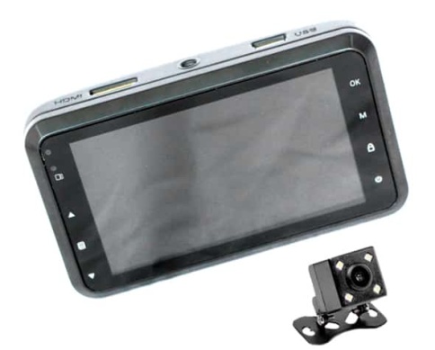 Camshel DVR 210 видеорегистратор с камерой заднего вида Full HD G-сенсор 7,5см угол 140 гарант 12мес фото 5