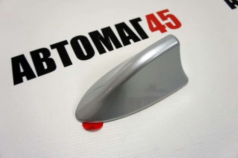 Антенна  Акулий плавник серебристый с усилителем CW-333   фото 4