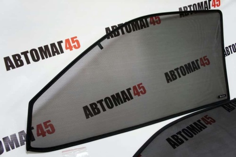 TLT  каркасные шторки на магнитах Toyota Land Cruiser Prado J150 2009-2022г передн 2шт стандарт 10% фото 5