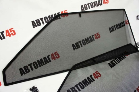 BRENZO  каркасные шторки на магнитах ВАЗ 2113 1987-2013г передние 2шт стандарт 10% фото 3