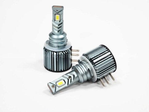 Ruzoom AK  светодиодные лампы LED 2шт H15 12В 30W 6000K 3000Lm гарантия 6мес    фото 4