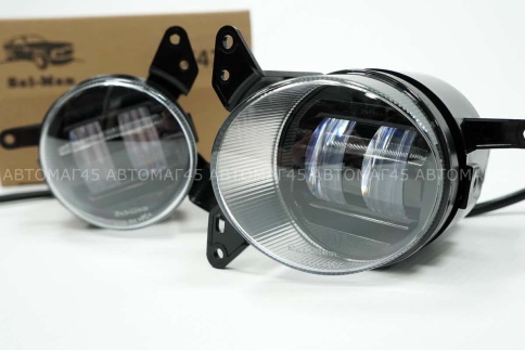 SALMAN  Фары п/туманные Mitsubishi Lancer 2007-2010г LED 50W 4800LM 6000K 2шт гарантия 6 мес фото 2