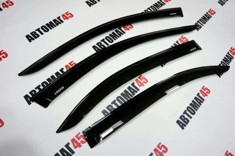 VAD  дефлекторы окон Skoda Rapid Шкода Рапид 2012-2023г комплект 4шт    фото 2