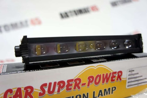 Фара  светодиодная 10-30V плоская SLIM 6 диодов 18Вт 1шт гарантия 1 мес    фото 3