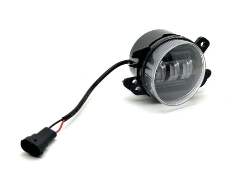 SALMAN  Фары п/туманные 3 линзы Mercedes Мерседес круг LED 50W 2шт гарантия 6мес  фото 3