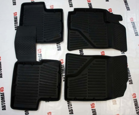 Коврики в салон Toyota Corolla 01-07г Lifan Solano 10-17г BYD F3 06-13г Toyota Platz 99-05г комп 4шт фото 2