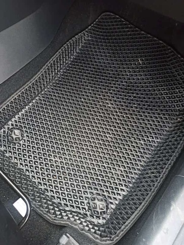 BORATEX  коврики в салон 3D EVA ЭВА Volkswagen Polo лифтбэк 20-22г Skoda Rapid 12-23г комплект 5шт фото 3