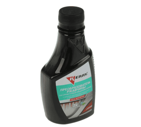 KERRY  преобразователь ржавчины с цинком гель-формула аэрозоль 250мл    фото 2